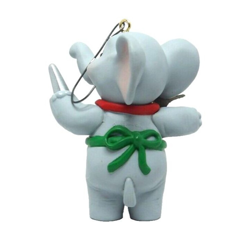 Hallmark Keepsake Ornament 1993 Big On Gardening Elephant Garden Tools Christmas - Picture 3 of 12